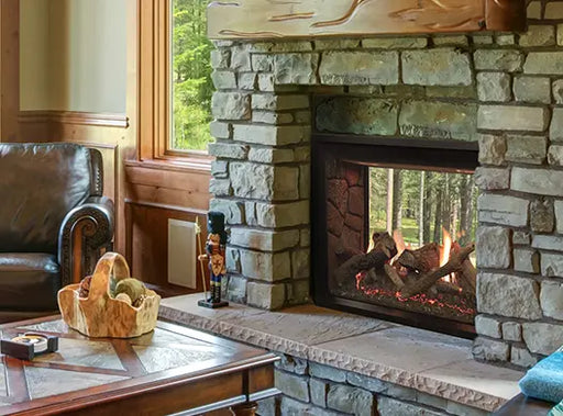 White Mountain Hearth 40" Rushmore See-Through Direct Vent Gas Fireplace White Mountain Hearth