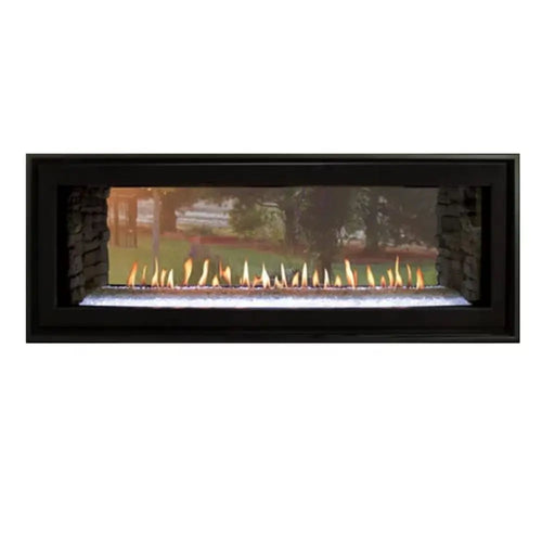 White Mountain Hearth 48" Boulevard Direct Vent See-Through Linear Gas Fireplace Empire Comfort Systems