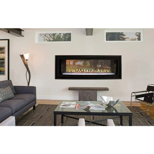 White Mountain Hearth 48" Boulevard Direct Vent See-Through Linear Gas Fireplace Empire Comfort Systems