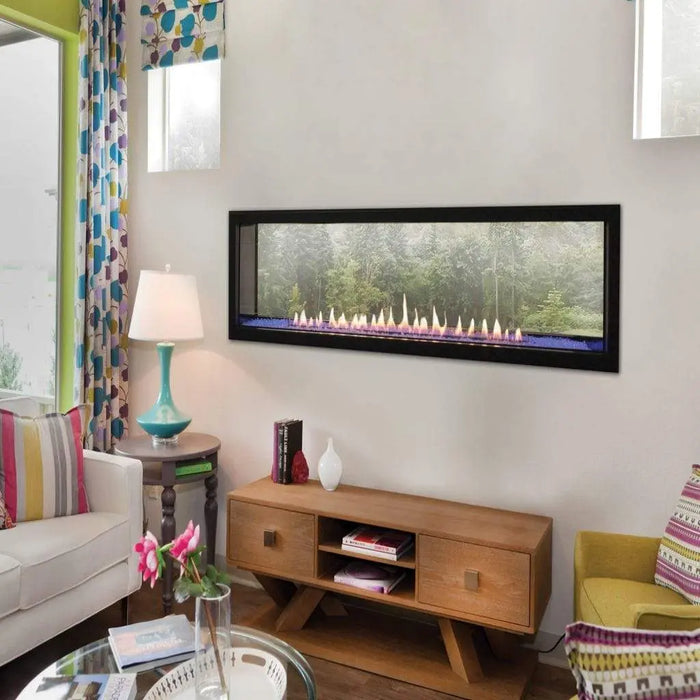 White Mountain Hearth 48" Boulevard Direct Vent See-Through Linear Gas Fireplace Empire Comfort Systems