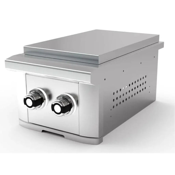 Wildfire 14" Ranch Double Side Gas Burner, 304 Stainless Steel Wildfire Outdoor Living Dreamwood Living