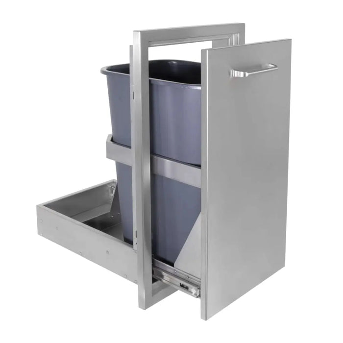 Wildfire 14" x 26" Outdoor Pull Out Trash Drawer Wildfire Outdoor Living