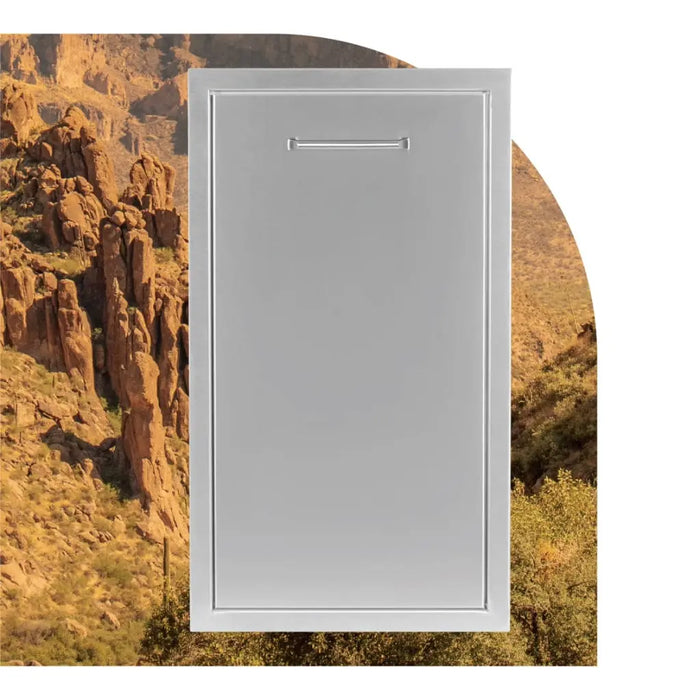 Wildfire 14" x 26" Outdoor Pull Out Trash Drawer Wildfire Outdoor Living