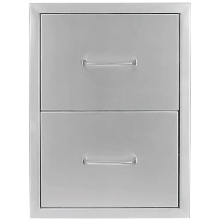 Wildfire 16" x 22" Outdoor Double Drawer Wildfire Outdoor Living