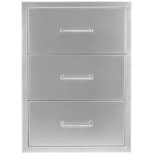 Wildfire 19" x 26" Outdoor Triple Drawer Wildfire Outdoor Living