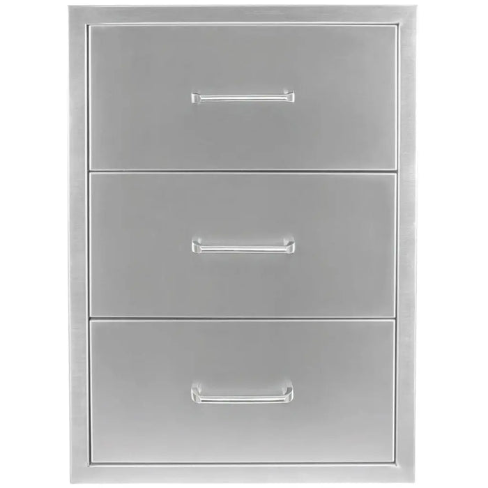 Wildfire 19" x 26" Outdoor Triple Drawer Wildfire Outdoor Living