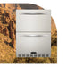Wildfire 24" Dual Drawer Outdoor Fridge Wildfire Outdoor Living