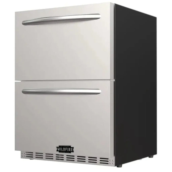 Wildfire 24" Dual Drawer Outdoor Fridge Wildfire Outdoor Living