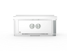 Wildfire Ranch Pro power burner in stainless steel with brushed stainless Designer Finish knobs, front view