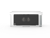 Wildfire Ranch Pro power burner in black stainless steel with chrome black Designer Finish knobs, front view