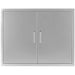Wildfire 30" x 24" Outdoor Double Door Wildfire Outdoor Living
