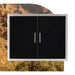 Wildfire 30" x 24" Outdoor Double Door Wildfire Outdoor Living