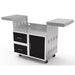 Wildfire 36" Black 304 Stainless Steel Grill Cart Wildfire Outdoor Living Dreamwood Living
