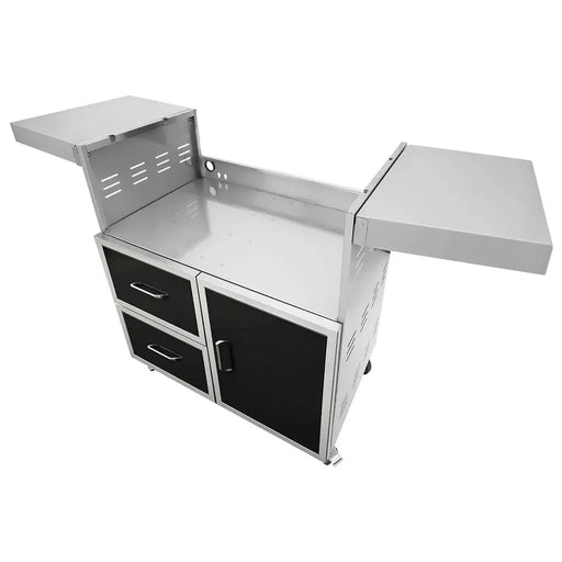 Wildfire Black Stainless Steel Cart for 42" Grill Wildfire Outdoor Living