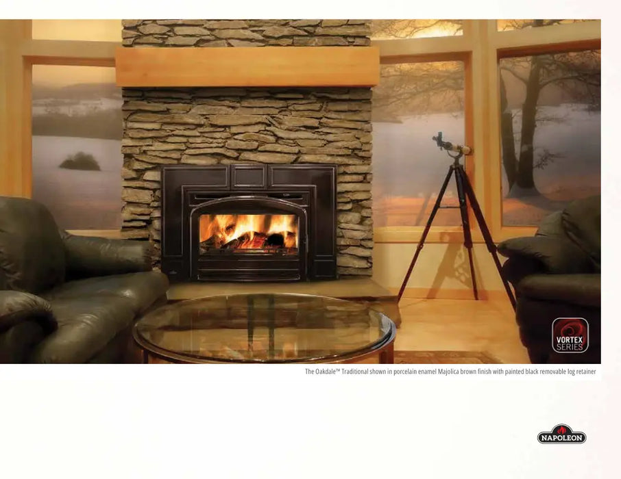 Napoleon Oakdale Wood Burning Fireplace Insert Napoleon Hearth