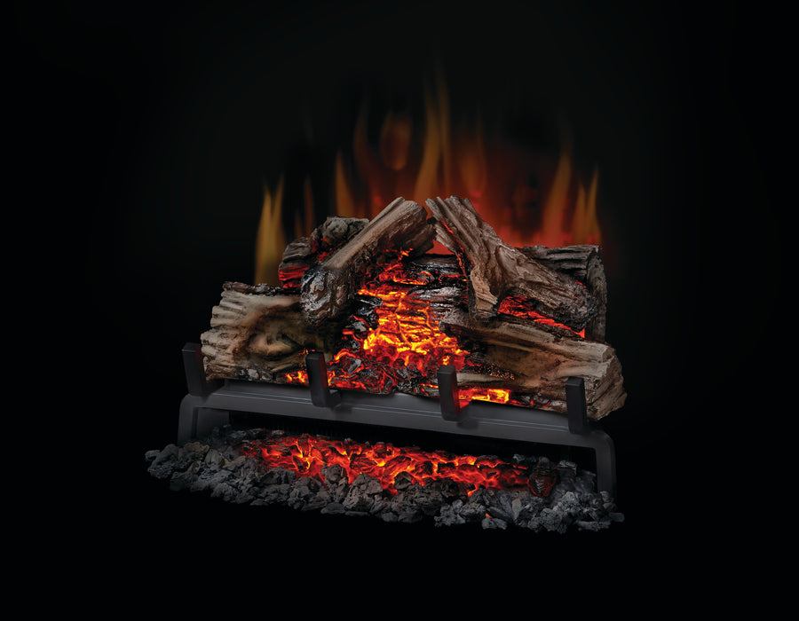 Woodland Electric Log Set – angled view