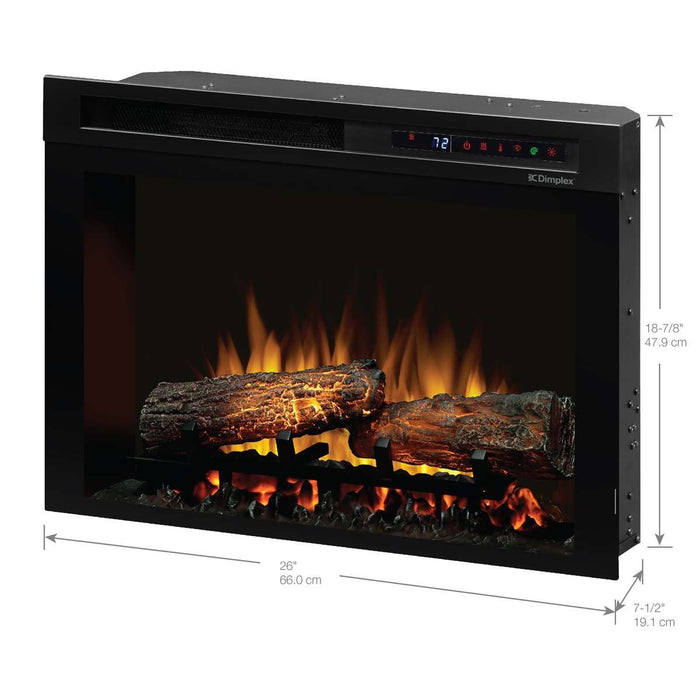 Dimplex Nova Realogs Plug-In Electric Firebox