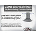 ZLINE 1 Set Charcoal Filters (CF1-587/597/9597) for Range Hoods w/ Recirculating Option ZLINE