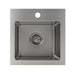 ZLINE 15" Donner Topmount Single Bowl Bar Kitchen Sink in Stainless Steel, STS-15 ZLINE Dreamwood Living
