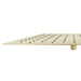 ZLINE 16 Inch Bliss Shower Head in Polished Gold, BLS-H16-PG ZLINE Dreamwood Living