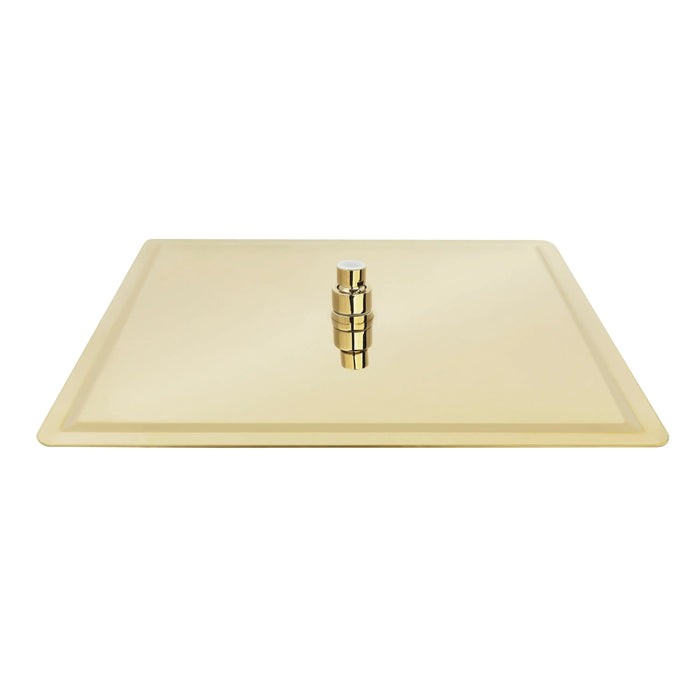 ZLINE 16 Inch Bliss Shower Head in Polished Gold, BLS-H16-PG ZLINE Dreamwood Living