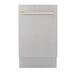 ZLINE 18" Autograph Edition Top Control Dishwasher in Stainless Steel with Gold Handle, DWVZ-304-18-G ZLINE Dreamwood Living