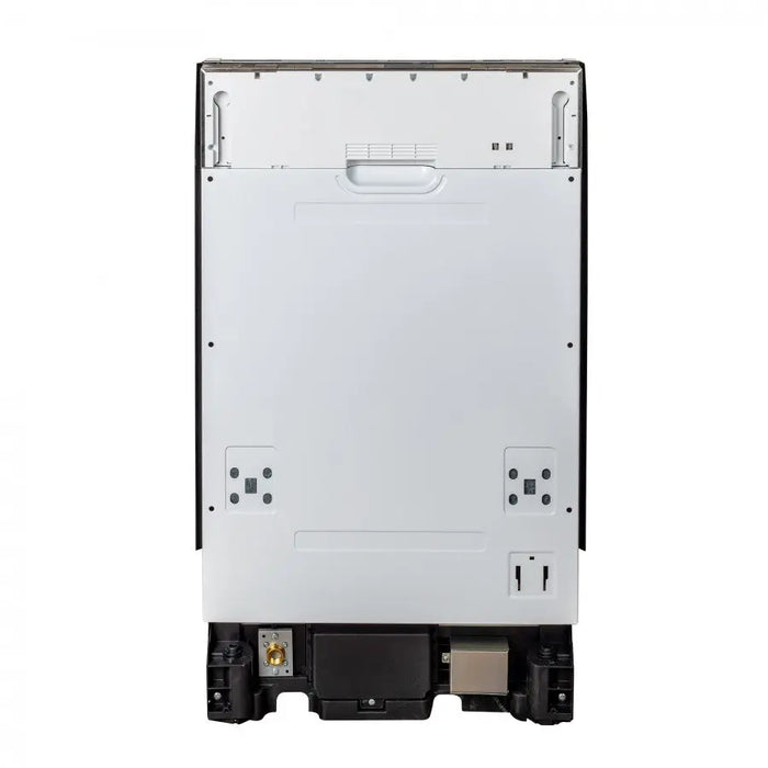 ZLINE 18" Euro Style Top Control Dishwasher in Black Stainless Steel, DW-BS-18 ZLINE