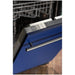 ZLINE 18" Euro Style Top Control Dishwasher in Blue Matte with Modern Handle, DW-BM-H-18 ZLINE Dreamwood Living