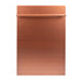 ZLINE 18" Euro Style Top Control Dishwasher in Copper with Modern Handles, DW-C-18 ZLINE Dreamwood Living