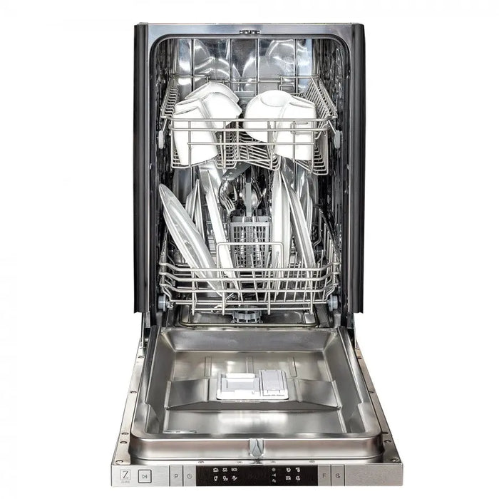 ZLINE 18" Euro Style Top Control Dishwasher in Copper with Modern Handles, DW-C-18 ZLINE Dreamwood Living