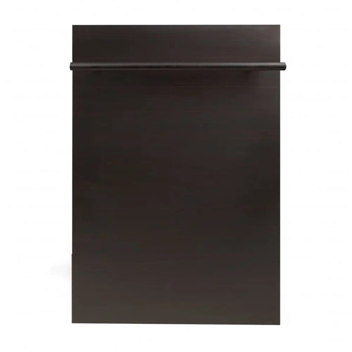 ZLINE 18" Euro Style Top Control Dishwasher in Oil-Rubbed Bronze with Modern Style Handle, DW-ORB-18 ZLINE Dreamwood Living
