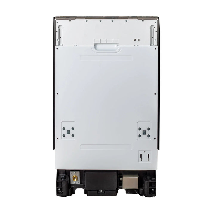 ZLINE 18" Euro Style Top Control Dishwasher in White Matte Stainless Steel, DW-WM-18 ZLINE Dreamwood Living