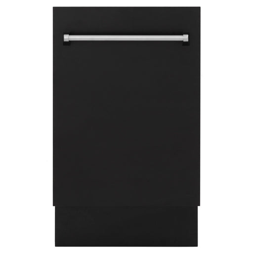 ZLINE 18" Tallac Top Control Dishwasher in Matte Black with 3rd Rack, DWV-BLM-18 ZLINE Dreamwood Living