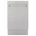 ZLINE 18" Tallac Top Control Dishwasher in Stainless Steel with 3rd Rack, DWV-304-18 ZLINE Dreamwood Living