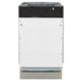 ZLINE 18" Tallac Top Control Dishwasher in White Matte with 3rd Rack, DWV-WM-18 ZLINE Dreamwood Living
