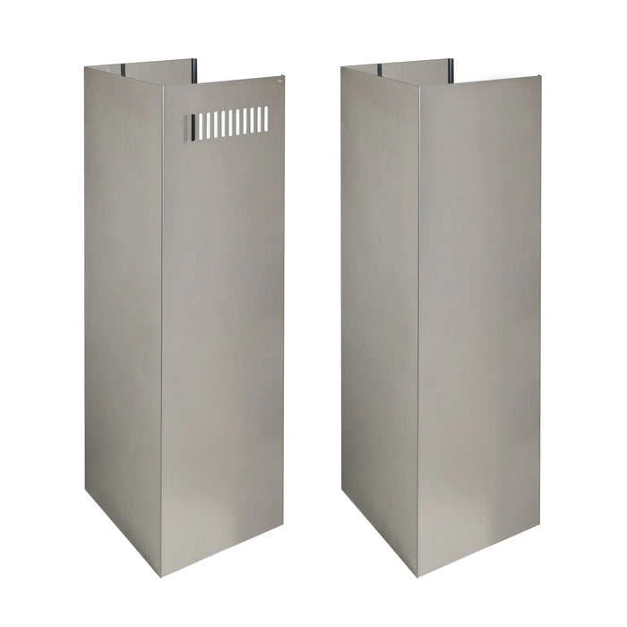 ZLINE 2-36 in. Chimney Extensions for 10 ft-12 ft. Ceiling - 2PCEXT-GL9i ZLINE Dreamwood Living