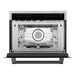 ZLINE 24" Autograph Edition Built-in Convection Microwave Oven in DuraSnow® Stainless Steel with Black Accents, MWOZ-24-SS-MB ZLINE Dreamwood Living