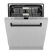 ZLINE 24" Autograph Edition Tallac Dishwasher in DuraSnow® Stainless Steel with Matte Black Handle, DWMTZ-SN-24-MB ZLINE Dreamwood Living