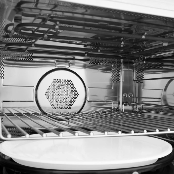 ZLINE 24" Built-in Convection Microwave Oven in Black Stainless Steel, MWO-24-BS ZLINE