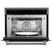 ZLINE 24" Built-in Convection Microwave Oven in Black Stainless Steel, MWO-24-BS ZLINE