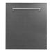 ZLINE 24" Classic Euro Style Dishwasher in DuraSnow® Stainless Steel with Traditional Style Handle, DW-SN-H-24 ZLINE Dreamwood Living