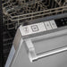 ZLINE 24" Classic Euro Style Dishwasher in DuraSnow® Stainless Steel with Traditional Style Handle, DW-SN-H-24 ZLINE Dreamwood Living