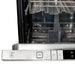ZLINE 24" Classic Euro Style Dishwasher in DuraSnow® Stainless Steel with Traditional Style Handle, DW-SN-H-24 ZLINE Dreamwood Living