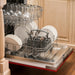 ZLINE 24" Classic Top Control Dishwasher in Red Matte with Traditional Style Handle, DW-RM-24 ZLINE