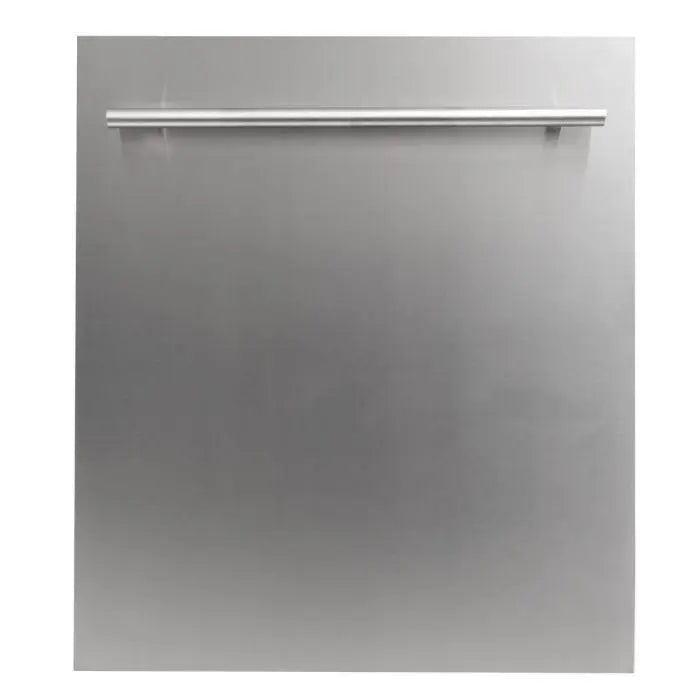 ZLINE 24" Classic Top Control Dishwasher in Stainless Steel with Modern Style Handle, DW-304-24 ZLINE