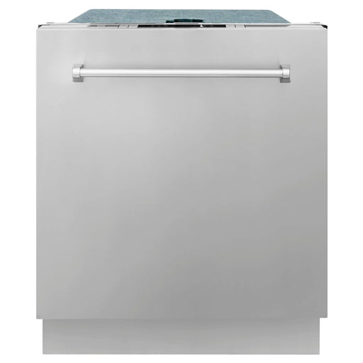 ZLINE 24" Classic Top Control Dishwasher in Stainless Steel with Traditional Style Handle, DW-304-H-24 ZLINE