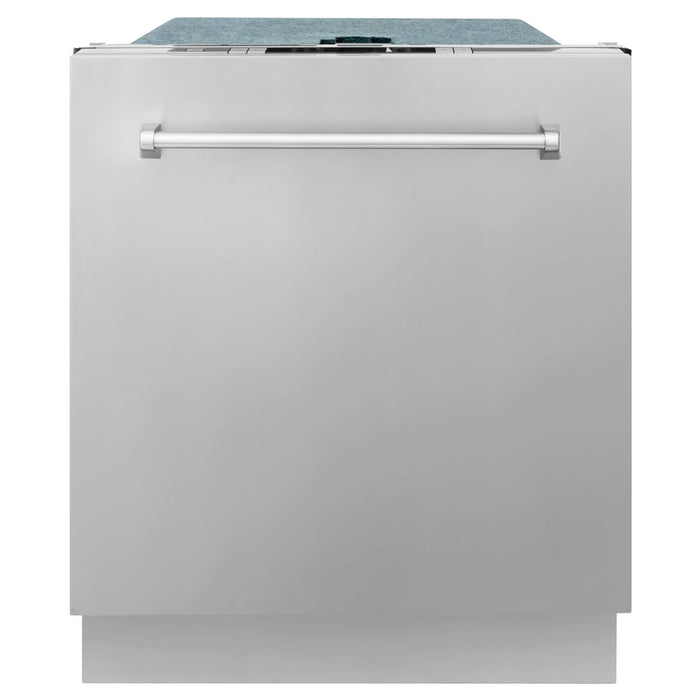 ZLINE 24" Classic Top Control Dishwasher in Stainless Steel with Traditional Style Handle, DW-304-H-24 ZLINE