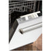 ZLINE 24" Classic Top Control Dishwasher in White Matte with Traditional Style Handle, DW-WM-24 ZLINE