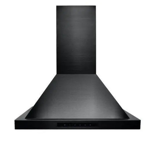 ZLINE 24" Convertible Vent Wall Mount Range Hood in Black Stainless Steel, BSKBN-24 ZLINE