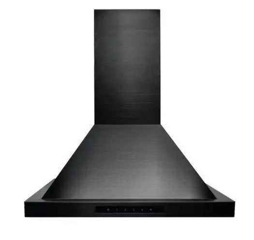 ZLINE 24" Convertible Vent Wall Mount Range Hood in Black Stainless Steel, BSKBN-24 ZLINE